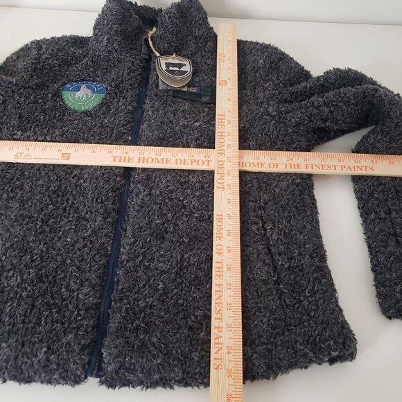 STS Ranchwear Riata Jacket Nationals Finals Rodeo Hi Pile Fleece Womens Sz Large - Picture 12 of 14